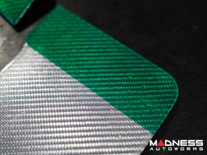 Alfa Romeo Stelvio Center Console Trim Set - Carbon Fiber - Two Piece Kit - Italian Theme - Pre '20 - Feroce Carbon Alfa Romeo Stelvio Center Console Trim Set - Carbon Fiber - Two Piece Kit - Italian Theme - Pre '20 - Feroce Carbon